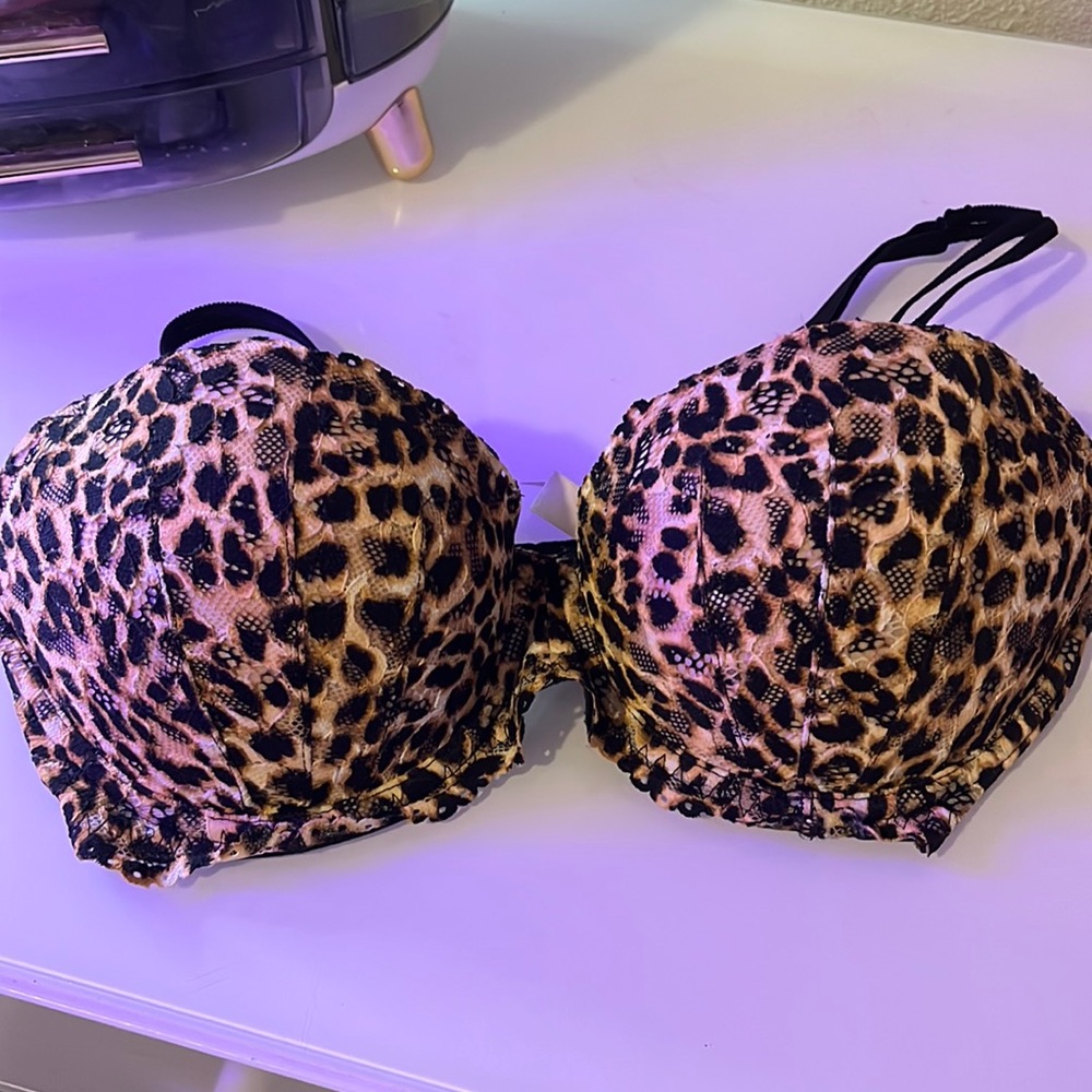 Leopard PINK bra